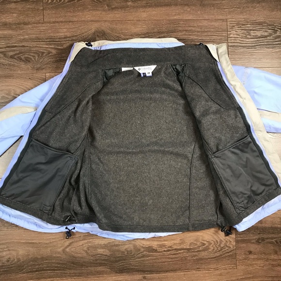 Columbia Sportswear Company Bugaboo Women’s Baby Blue 2-N-1 Winter Jacket Sz XL - Picture 10 of 13
